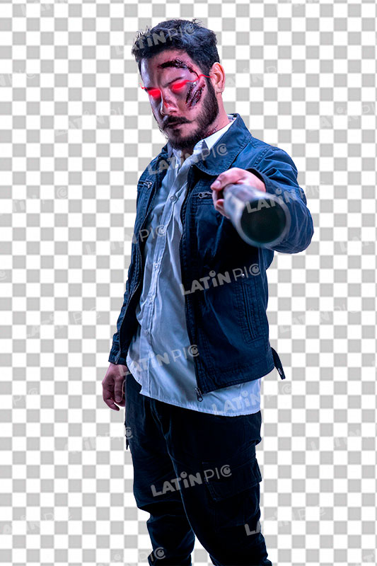 Hombre-Halloween-Barba-Bate-04