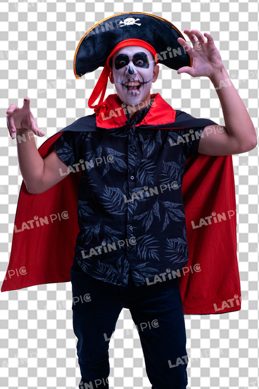 Hombre-Halloween-Pirata-Capa-4