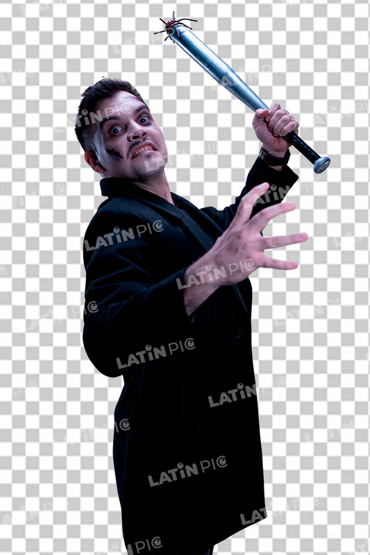 Hombre-Halloween-Saco-Bate-01