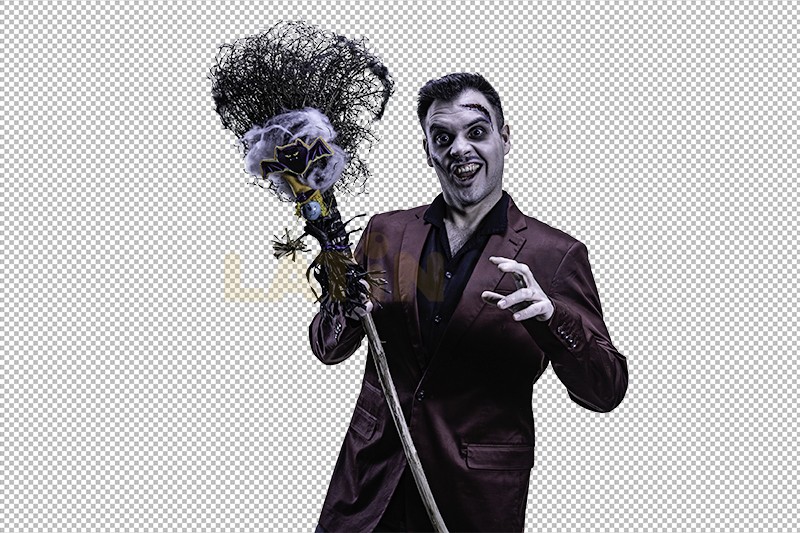 Hombre-Halloween-Saco-Granate-07