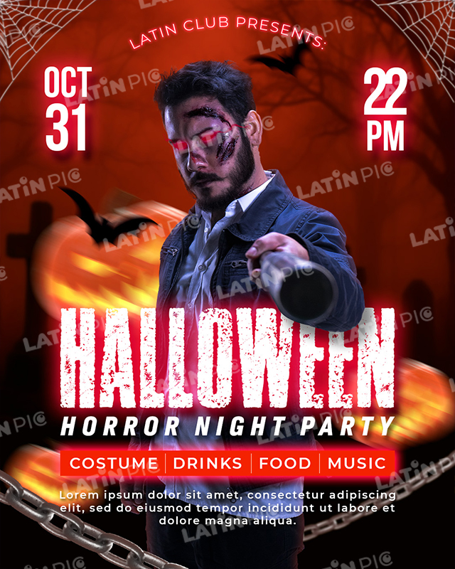 HALLOWEEN HORROR PARTY TEMPLATE-001