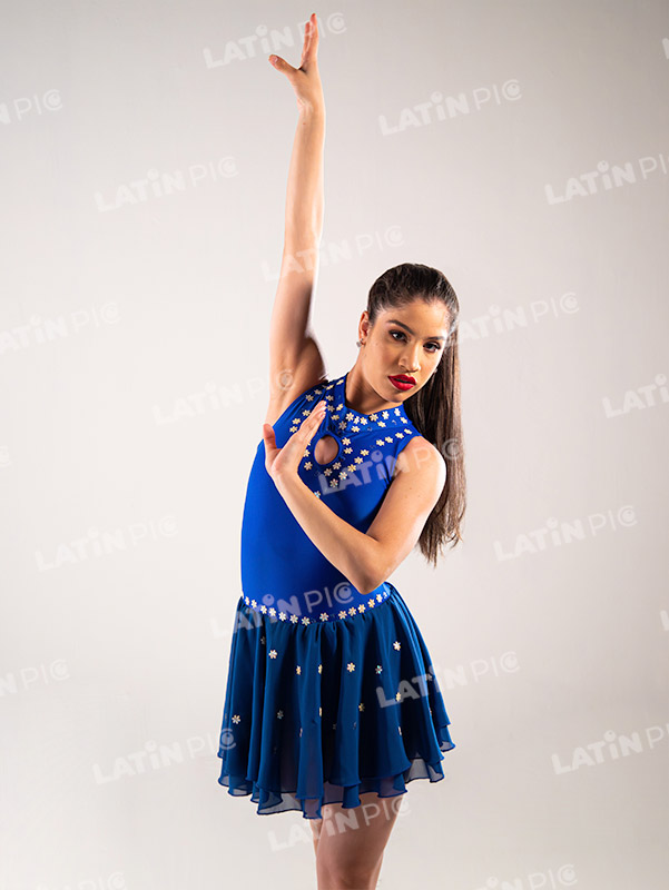 Bailarina-danza-Jazz-traje-azul-9